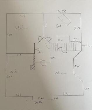 Foto - Helle 2-Zimmer-Wohnung mit Balkon & Garten in ruhiger Lage