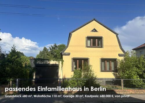 Foto - Gut und Haben – Einfamilienhaus in Berlin mit Garten, bezugsfrei