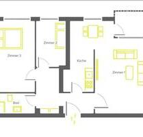 3 Zimmer Wohnung zu vermieten Nähe Kutschi - Berlin Mitte