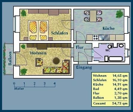 Foto - Etagenwohnung in Dresden zur Miete