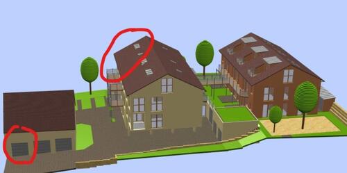 Foto - Neubau Ansbach-Eyb – 3-Zimmer-Maisonette-Wohnung mit Garage