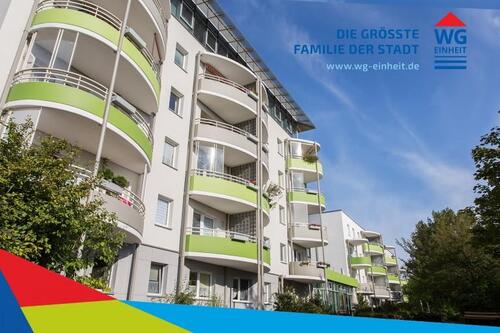 Foto - Rollstuhlgeeignete 1-Raum-Whg. mit bodengl. Dusche und Einbauküche!