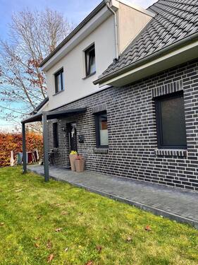 Foto - 3-Zimmer Wohnung Neubau 2022 in Dorfmark - Einbauküche Terrasse