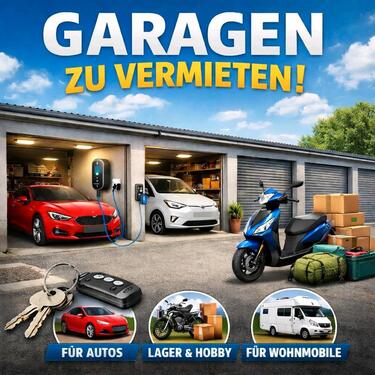 Foto - Garage mit Licht, Wallbox, Videoüberwachung in Baasdorferstr.