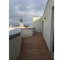 Schöne 2-Zimmer-Wohnung mit großer Dachterrasse - Magdeburg Leipziger Straße