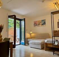 1-Zi.-Wohnung Univiertel Augsburg, Erstbezug, TG-Stellplatz, Garten, möbliert, inkl. NK & Internet