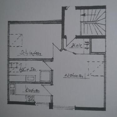 Foto - 2 Zimmer Dachgeschoßwohnung zur Miete in Welzheim