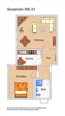 Foto - Etagenwohnung zur Miete in Halle (Saale)