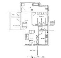 Mietwohnung 2 ZKB teilmöbiliert möbiliert - Limburg an der Lahn Dietkirchen