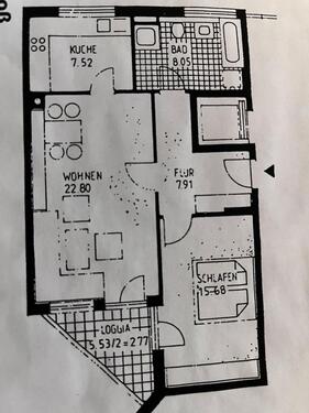 Foto - 2 Zimmer Etagenwohnung zum Kaufen in Königsbrunn