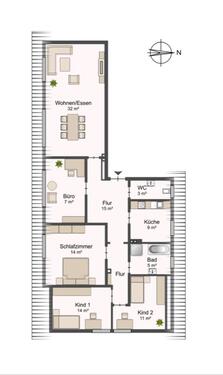 Foto - 110 qm Wohnung in Ahlen, frisch renoviert