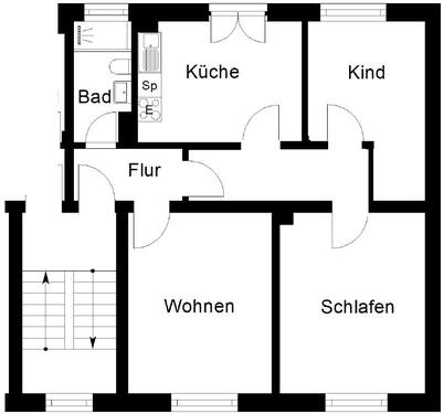 Foto - 3.5 Zimmer Erdgeschoßwohnung zur Miete in Bochum