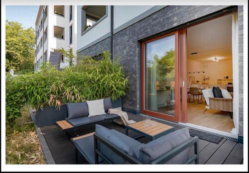 Foto - Exklusive Neubauwohnung mit großer Terrasse und Gartencharakter