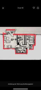 Foto - 2 Zimmer Etagenwohnung in Bürstadt