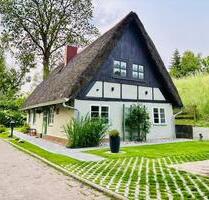 Ferienhaus Historische Reetdachkate Elbe nahe Krautsand Strand - Drochtersen