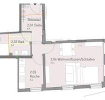 Frisch sanierte 1-Zimmer Wohnung im Herzen von Nagold
