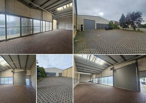 Foto - Warmlagerhalle im Gewerbegebiet Wachau, Rolltor, Sp mgl.