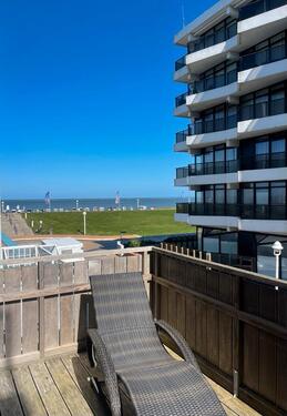 Foto - Norderney 1A Lage, großer Balkon mit Seeblick 45 m²