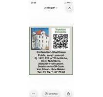 Einfamilien- Stadthaus Fulda - 590.000,00&nbsp;EUR Kaufpreis, ca.&nbsp; 220,00&nbsp;m&sup2; in Fulda (PLZ: 36037)