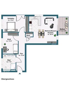 Foto - Etagenwohnung in Biberach an der Riß