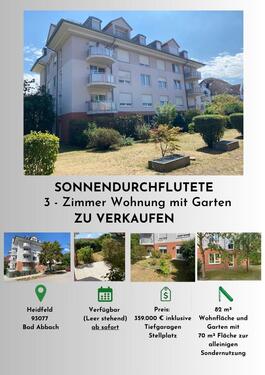 Foto - 3 Zimmer Terrassenwohnung zum Kaufen in Bad Abbach