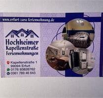Ferien Unterkunft in Erfurt Hochheim zu vermieten