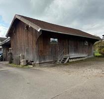Lagerhaus (ca. 72 m²) mit Stromanschluss und Laderampe - Moosach
