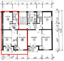 Gemütliche 2-Zimmer-Wohnung auf 55m² mit Balkon in ruhiger Lage - Salzgitter