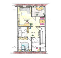 Schöne 60qm 2-Zimmer-Wohnung mit Dachterrasse in Böhme zu vermieten - Hodenhagen