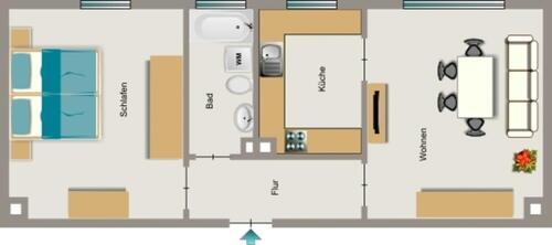 Foto - 2.5 Zimmer Etagenwohnung zur Miete in Kamp-Lintfort