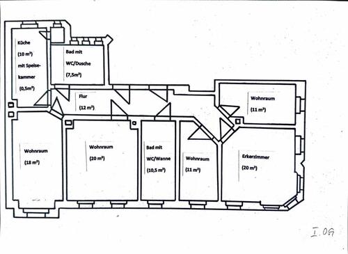 Foto - 5 Zimmer Etagenwohnung zur Miete in Markkleeberg