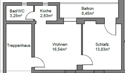 Foto - Etagenwohnung in Neunkirchen zur Miete