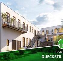 ERSTBEZUG im Hinterhaus: Appartement inkl. Einbauküche, Duschbad, Parkett, Fußbodenheizung u.v.m. - Leipzig Altwest