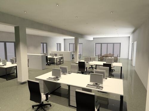 Foto - Moderne Gewerbefläche ca. 280 m² – Erstbezug – Nähe S2 Richtung M