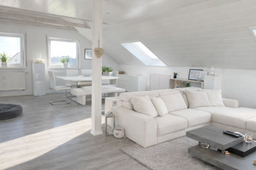 Foto - Traumhafte Dachgeschosswohnung in 73491 Neuler mit eigenem Garten