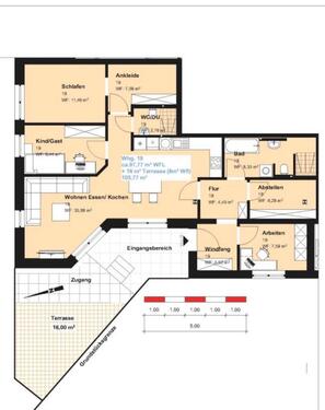 Foto - 4 Zimmer Erdgeschoßwohnung zur Miete in Friedland