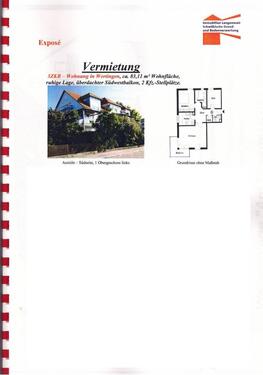 Foto - Eigentumswohnung zum Verkauf in Wertingen 83m² + 2 Stellplätze