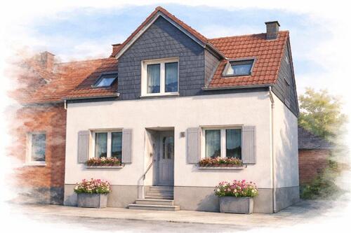 Foto - Großes Einfamilienhaus in Beckum ideal für Familien