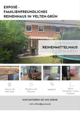 Foto - charmantes Reihenhaus in Velten-Grün