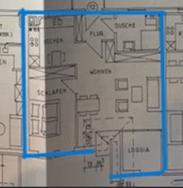 Foto - Altgerechte 2-ZKB-Wohnung mit Wintergarten-WBS erforderlich