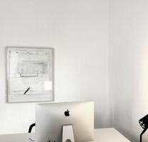 Arbeitsplatz Schreibtisch (Eiermann) in Kreativ-Büro - Berlin Pankow