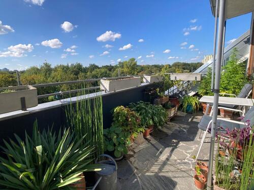 Foto - Helle 3-Zi 91m² DG-Whg Terrasse Blick Tiergarten provisionsfrei