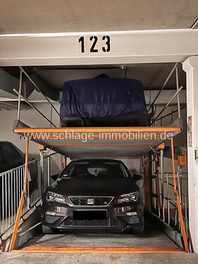 Foto - SICHER ABGESTELLT: TG-Duplexstellplatz oben in Dresden-Laubegast - Troppauer Straße!