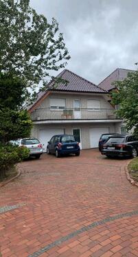 Foto - doppelhaus hälfte mit Balkon Teich blick in Sevelten