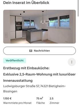 Foto - Wohnung zur Miete ab 012026 - 1.050,00&nbsp;EUR Kaltmiete, ca.&nbsp; 75,00&nbsp;m&sup2;