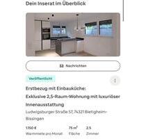 Wohnung zur Miete ab 012026 - 1.050,00&nbsp;EUR Kaltmiete, ca.&nbsp; 75,00&nbsp;m&sup2; in Bietigheim-Bissingen (PLZ: 74321)