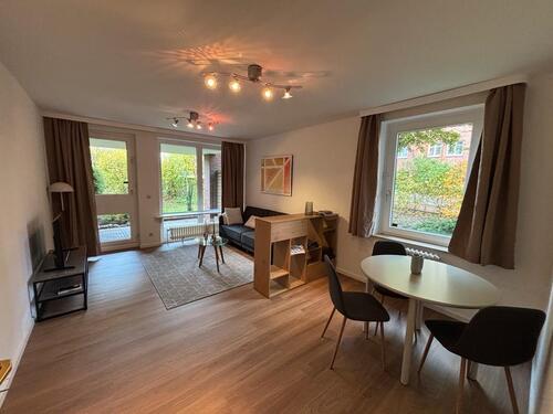 Foto - Möblierte 1,5-Zimmer-Wohnung mit Tiefgarage – ideal für Projektmi