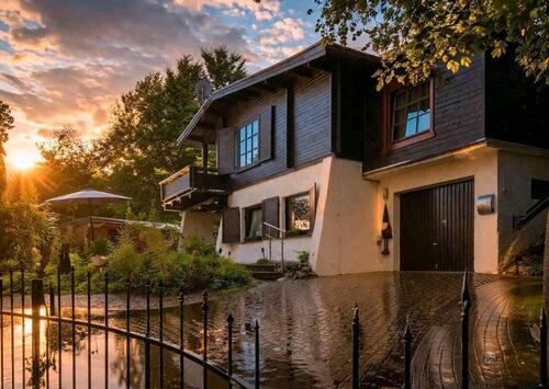 Foto - Blockhaus mit zwei Wohnungen direkt am Wald