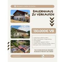 Bauernhaus zu verkaufen - 130.000,00&nbsp;EUR Kaufpreis, ca.&nbsp; 408,00&nbsp;m&sup2; in Feldatal (PLZ: 36325)