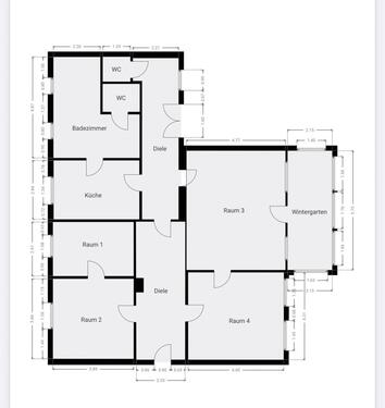 Foto - 4 Zimmer Erdgeschoßwohnung zur Miete in Gotha